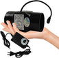 2 Inch 22 Cfm Inline Duct Ventilation Fan Air Circulation Vent Blower Black by Unknown