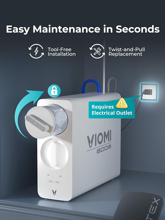 VIOMI® PFAS Reduction Reverse Osmosis System, NSF/ANSI 372&53&42 Certified - Image 8