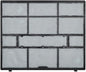 Wall Mounted Air Conditioner Dustproof Filter Cover, Plastic Indoor Unit Air by Unknown