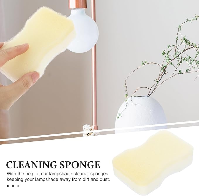 SUPVOX 15Pcs Lampshade Cleaning Sponges Set, Dry Fabric Cleaner - Image 4