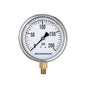 MEASUREMAN Glycerin Filled Plumbing Pressure Gauge 0-200psi Stainless Steel Case by MEASUREMAN