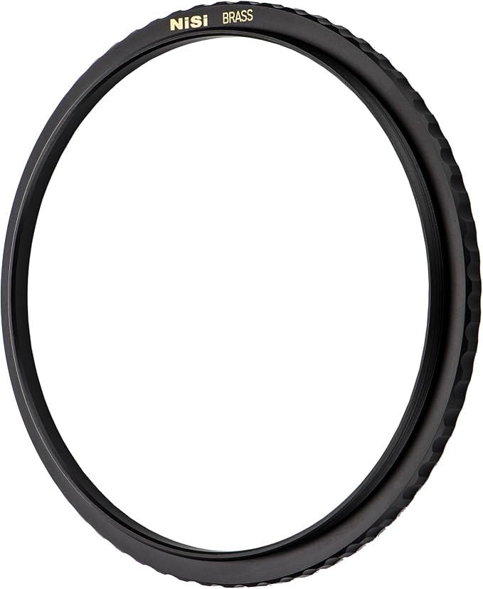 NiSi - Brass Pro 77mm to 82mm Step-Up Ring - Threaded Stepping Adapter Ring by NiSiOpticsUSA
