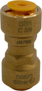 Supplying Demand SB1 3/8 Inch Quick Connect HVAC Brass Coupler Fitting by SupplyingDemand