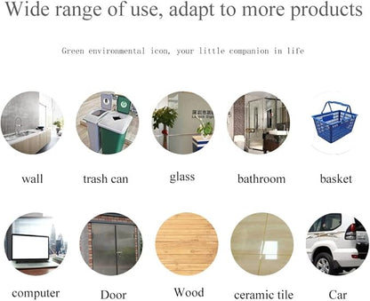 Waste Sorting Decal for Bins Reminding Stickers for Kitchen Garbage Can Labels - Image 7