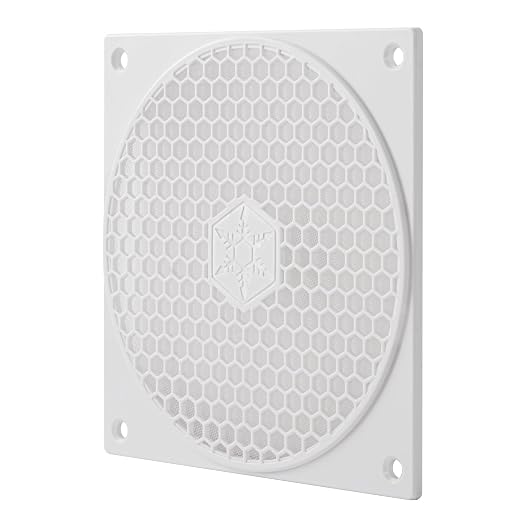 Silverstone Technology FF121 White Colored 120mm Fan Filter by SilverStone