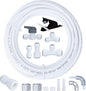 Refrigerator Water Line Kit Connection and 1/4 Compression Ice Maker by Unknown