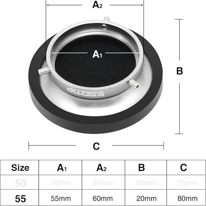 Carburetor Carb Velocity Stack Air Filter Cleaner Modified Trumpet Aluminum - Image 2