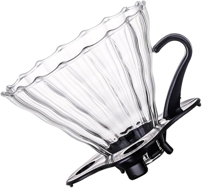 GLEAVI Manual Coffee Pot Funnel Filter Funnel Precision Strainer Safe by GLEAVI