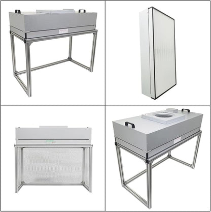 INTBUYING Air Flow Clean Bench Vertical Laminar Flow Hood Dust Free Room - Image 9