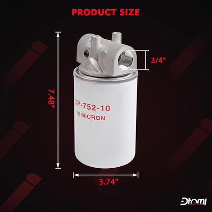 Hydraulic Oil Filter 10 Micron - Image 2
