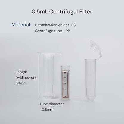 50kDa Ultra Centrifugal Filter Unit, Regenerated Cellulose RC Membrane - Image 3