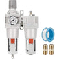 NANPU 1" NPT Compressed Air Filter Regulator Lubricator Combo Water/Oil Trap by NANPU