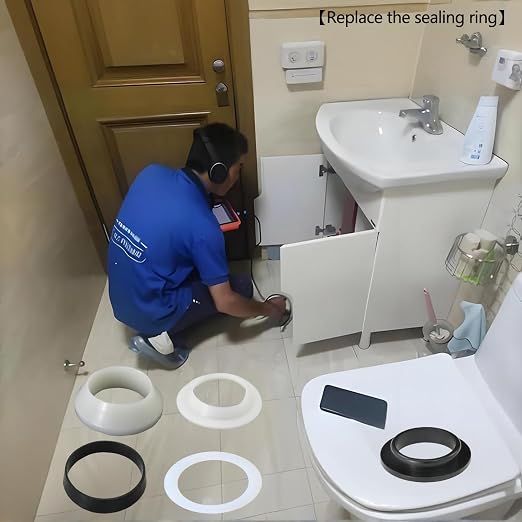 2PCS 56mm Flat Silicone Sealing Gaskets - Image 4