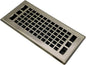 Floor Air Vent 4X10 Inch Heavy Duty Walkable Steel Floor Register Bronze Color by JATOHOME