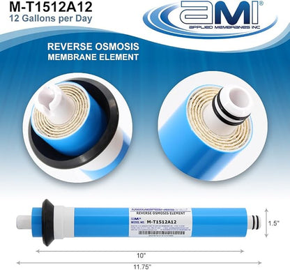 APPLIED MEMBRANES INC. 12 GPD Reverse Osmosis Membrane | RO Membrane Water - Image 2