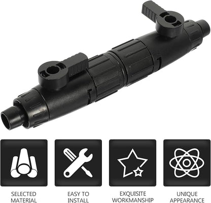 Hemoton Fish Tank Filter Water Flow Regulating Valves Plastic Hose Adapter - Image 7