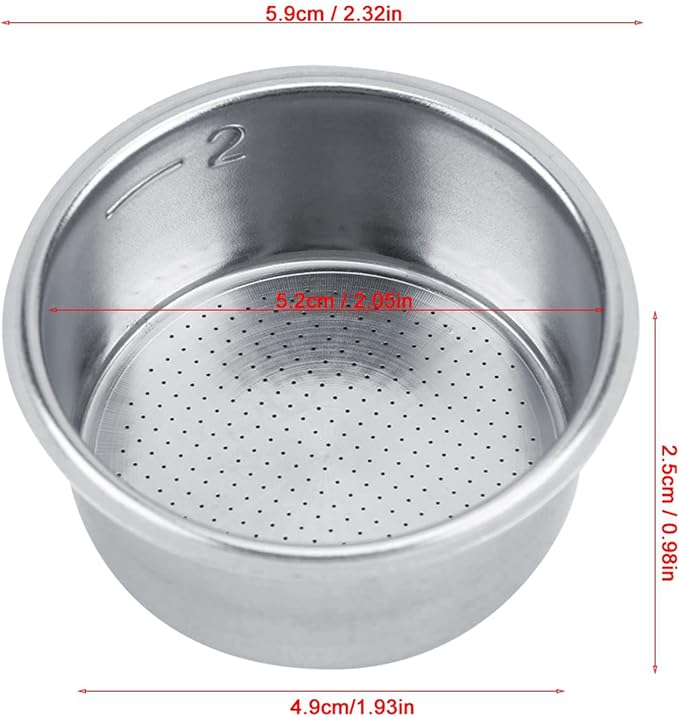 Coffee Filters Basket, Stainless Steel Coffee Filter Fit Reusable Basket - Image 4
