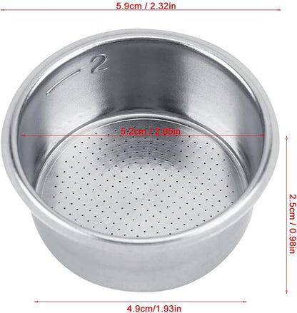 Coffee Filters Basket, Stainless Steel Coffee Filter Fit Reusable Basket - Image 4