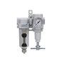 PneumaticPlus SAU320T-N03G-MEP Air Filter Regulator Combo 3/8" NPT -T-Handle by PneumaticPlus