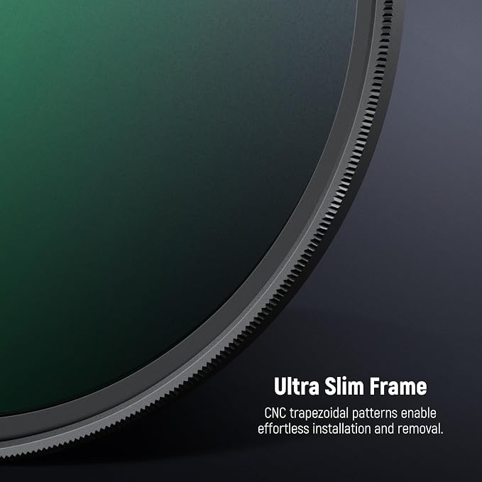 NEEWER 55mm Black Diffusion 1/4 Filter Dreamy Soft Cinematic Effect Filter - Image 7