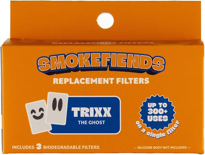 3 Pack Replacement Filters | Discreet HEPA & Carbon Filtration | Biodegradable by SMOKEFIENDS