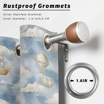 Hot Air Balloons Outdoor Curtains - Image 2