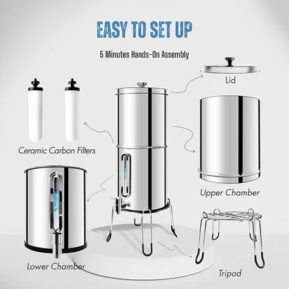 SINCHO 2.25G Gravity Water Filter - Image 6