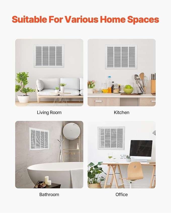 Decorative Return Air Grille Cover, Wall/Ceiling Vent Cover - Image 5