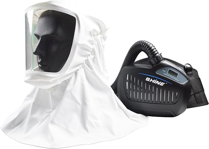 SHINE Air Purifying Respirator, Approved 3 Levels Airflow Control, by WeldingProtectiveMaster