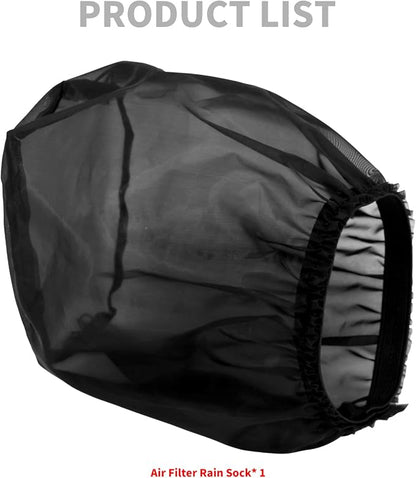 HDBUBALUS Motorcycle Air Filter Rain Sock Dustproof Protective Cover Fit - Image 5
