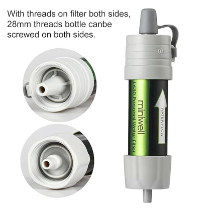 miniwell Gravity Water Filter Ultralight Multi-Purpose Hiking Accessories - Image 7