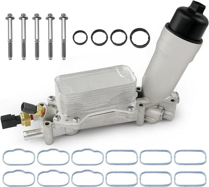 926-959 926-876 3.6L Upgraded Aluminum Engine Oil Cooler Filter Housing by Unknown