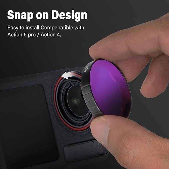 Walking Way Camera Lens Filters ND PL Set Compatible - Image 6
