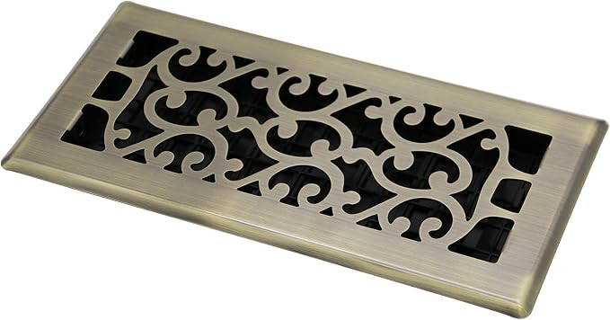 Floor Vents Register Ease Adjust 4X10 Inch Floor Air Vent Heavy Duty Walkable by JATOHOME