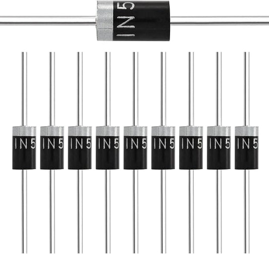 Chanzon 1N5408 Rectifier Diode 3A 1000V DO-201AD Axial 5408 IN5408 3 Amp 1000 by Chanzon