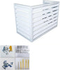 Aluminum Outdoor Condenser Protective Cover, freestanding Enclosure to Cover by Unknown