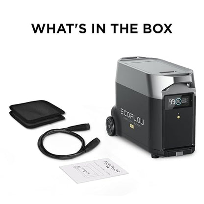EF ECOFLOW DELTA Pro Extra Battery 3600Wh, 2.7H to Full Charge, Battery Backup - Image 6