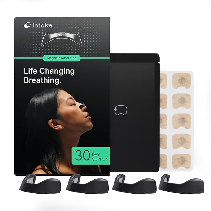 Intake Breathing Magnetic Nasal Strips Starter Kit by intake%C2%AE