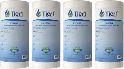 Tier1 5 Micron 10 x 4.5 Water Filter | Spun Wound Polypropylene Whole House by Tier1