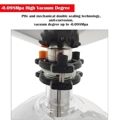 50L Glass Vacuum Filter, Lab Vacuum Suction Filter Device, Brinell Funnel/High - Image 7