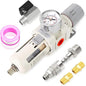 MEANLIN Air Compressor Moisture Filter, AW3000 Air Line Filter, 3/8" NPT Inlet by MEANLINMEASURE