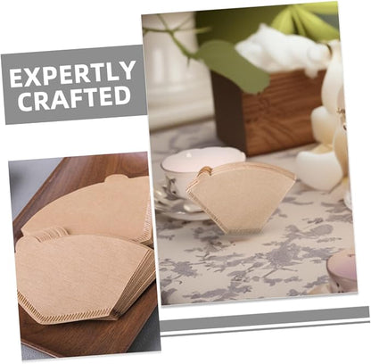 200pcs Unbleached Coffee Filter Papers - Image 8