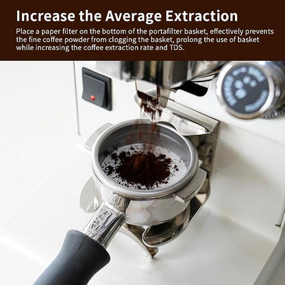 watchget 55mm Espresso Paper Filters - Image 2
