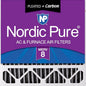 Nordic Pure 20x20x5 Honeywell Replacement Furnace Filters MERV 8 Plus Carbon 1 by NordicPure