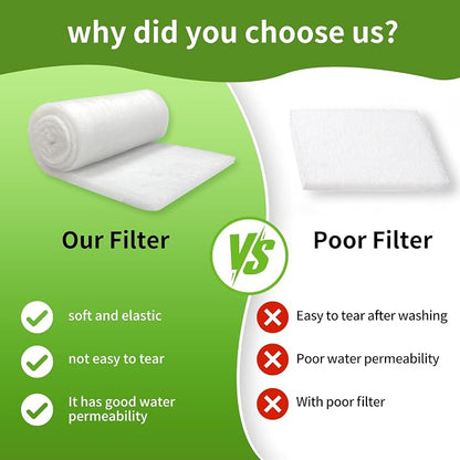 Aquarium Filter Floss 24"x36"x0.5" Filter Floss - Image 8