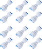 3/8-inch x 1/4-inch 6 pcs T and 6 pcs I Tube Quick Push in Connector by JBTOZIUY
