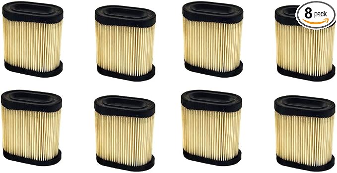 Set of 8 New Air Filter Fits MTD, Fits Toro, TVS115 Models Interchangeable by Unknown