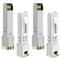 OPSTRAN 1000BASE-T SFP RJ45 Copper Transceiver Module Compatible with Netgear AGM734 100m Cat5e/6 4 Pack