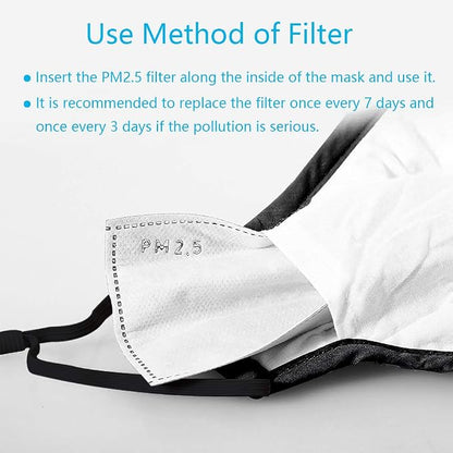 200 PCS PM2.5 Activated Carbon Face Mask Filter - Image 5
