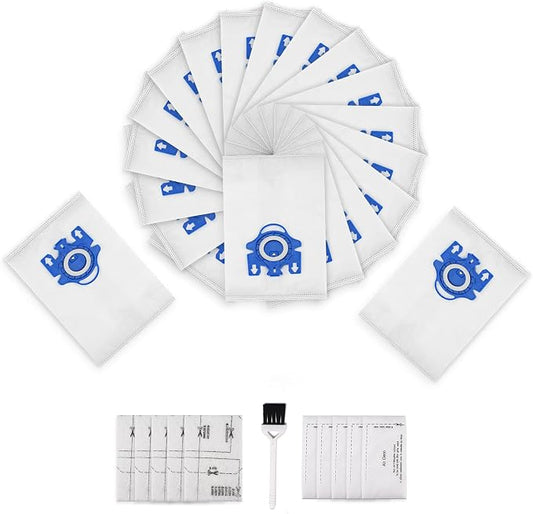 Improvedhand 20 Packs 3D Airclean Bags Replacement by Improvedhand